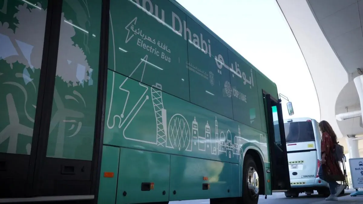 For COP28 Abu Dhabi Launches Its First 24 hour Intercity Bus